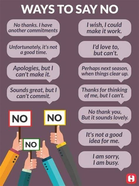 English With Miss Ririn On Twitter The Other Ways To Say No In