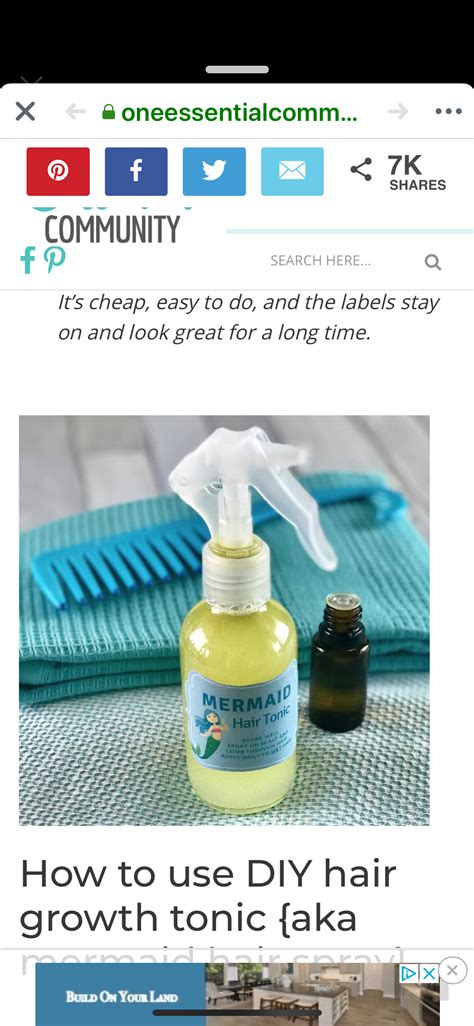 Pin By Cindy Ramsey Liles On Essential Oils Hair Growth Diy Hair