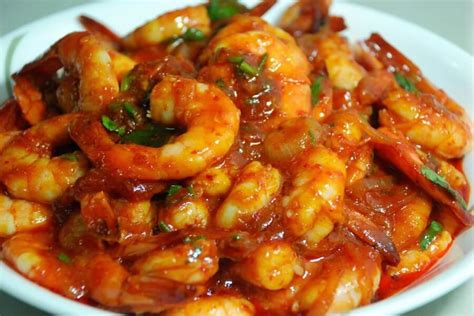 Resep Udang Saus Asam Manis Dan Sejarah Saus Asam Manis