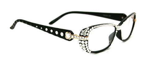 Glamour Quilted Bling Reading Glasses 4 Women With Full Etsy