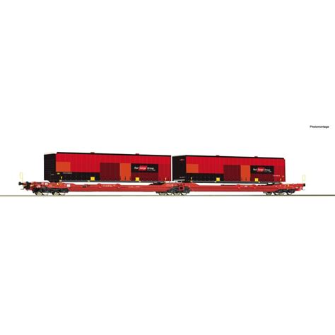 ROCO 6600033 Spur H0 ÖBB Doppeltwg T3000e RCA Ep VI FNH24 107 90