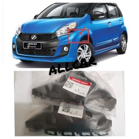 Original Perodua Myvi Lagi Best Icon Front Bumper Side Bracket Clip