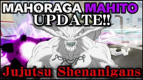 Jjs Update Mahoraga And Mahito New Skill Roblox Jujutsukaisen