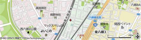 東京都大田区仲六郷4丁目13 5の地図 住所一覧検索｜地図マピオン