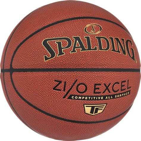 Spalding Zi O Excel Tf Basketball Brown Spalding