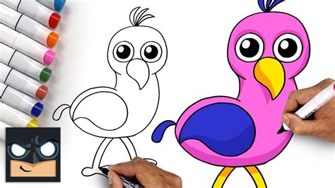 How To Draw Opila Bird Garten Of Banban Youtube