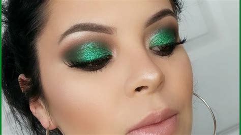 Maquillaje Verde Esmeralda Navidad 2016 Angela Garza Belleza