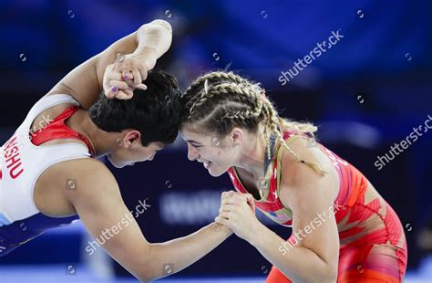 Helen Louise Maroulis Red Usa Action Editorial Stock Photo Stock