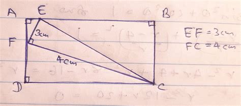 geometry - What is the area of the ABCD rectangle? - Mathematics Stack ...