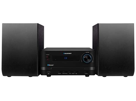 Wieża BLAUPUNKT MS14BT Czarna Odtwarzacz CD R RW MP3 Bluetooth