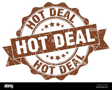 Hot Deal Stamp Sign Seal Stock Vector Image Art Alamy