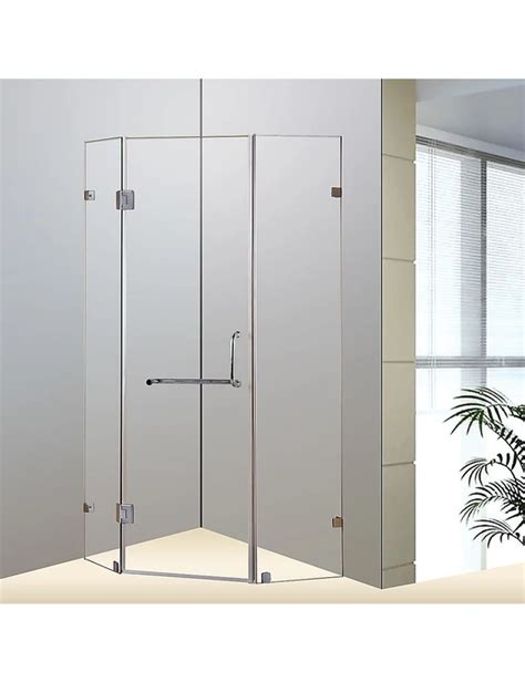 900 X 900mm Frameless 10mm Glass Shower Screen By Della Francesca Liz Jordan