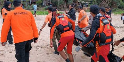 Wisatawan Terseret Ombak Jungwok Gunungkidul Ditemukan Meninggal Baca