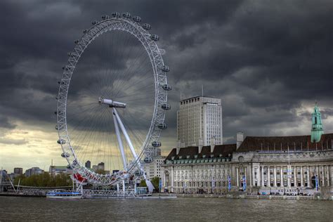 London Eye Tower Híd Westminster Apátság London Nevezetességei