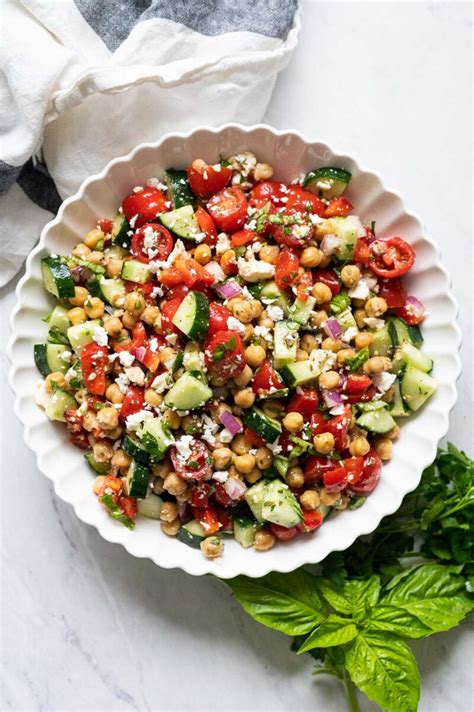 Mediterranean Chickpea Salad Recipe