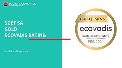 Sgef Sa Awarded Gold In The Ecovadis Ratings