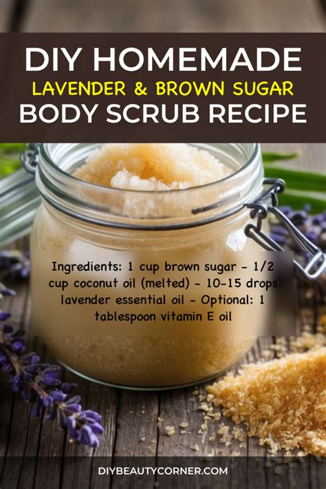 15 Best Diy Homemade Lavender Body Scrub Recipes For Natural Skin Care