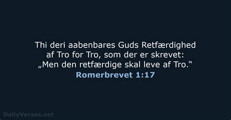 Marts Dagens Bibelvers Da Romerbrevet