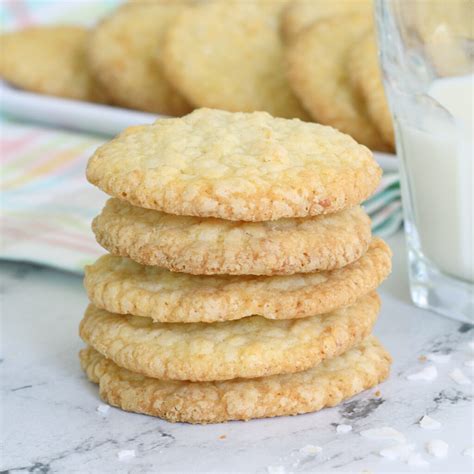 Coconut Thin Cookies Baking Sense®