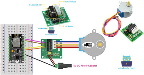 Esp8266 28byj 48 Stepper Motor Uln2003 Driver Esp8266 Tutorial