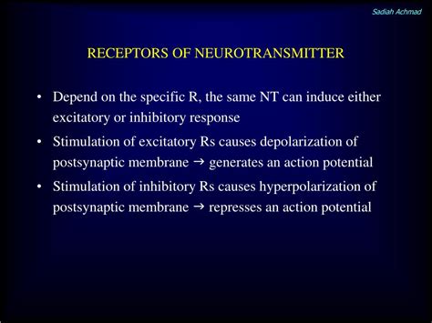 Ppt Neurotransmitter Powerpoint Presentation Free Download Id690001