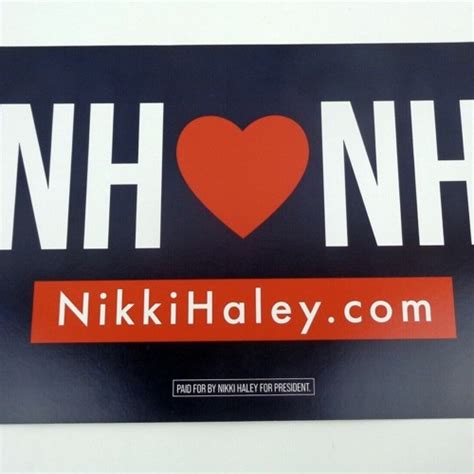 Stream Nikki Haley For President 2024 Official Campaign Rally Sign ...