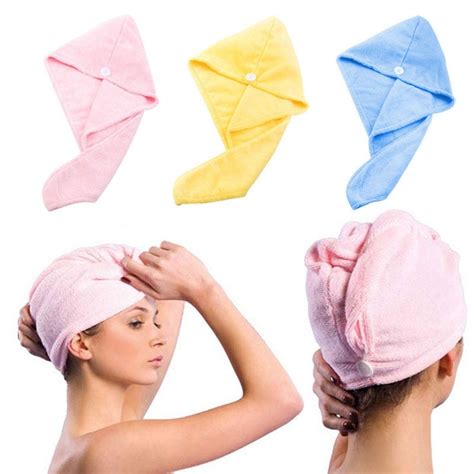 Serviette Turban Microfibre Cheveux