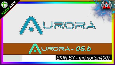 Skin • Aurora 0 5b • Metro Aqua• Para Rgh Youtube