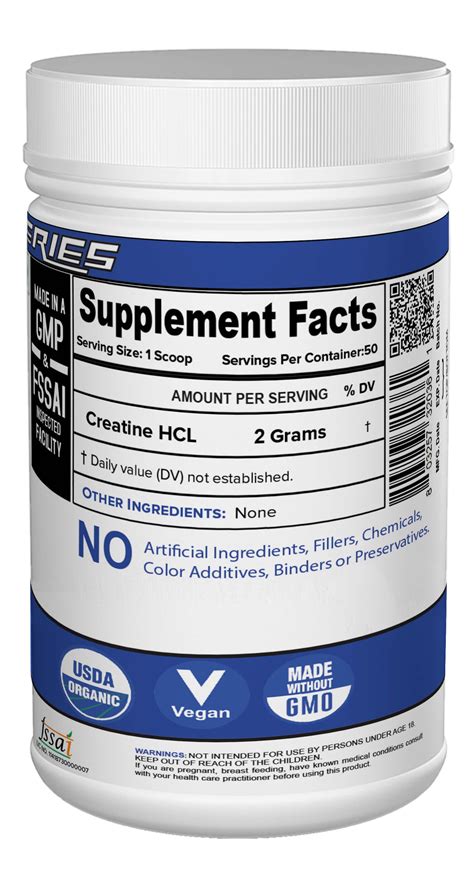 Buy Creatine HCL Online in India | NutriJa™ Supplement Store