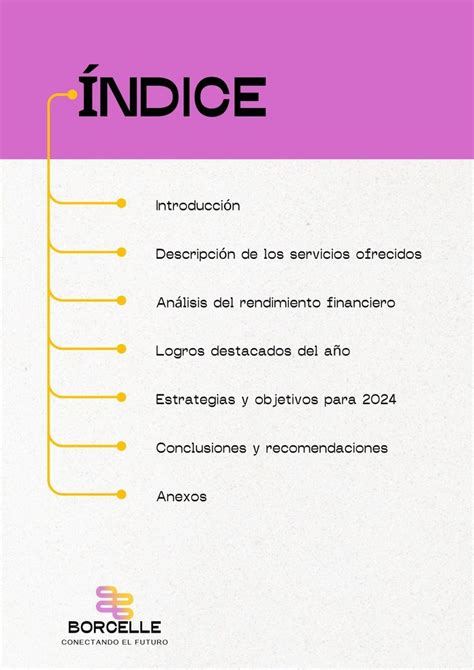 Ndice De Contenidos Moderno Rosa Y Amarillo Templates By Canva