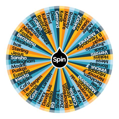 Football Players Spin The Wheel App
