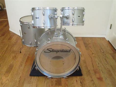 Slingerland Vintage Drum Kit USA Made Maple Sells All Reverb