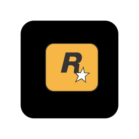 Rockstar game logo editorial vector 26783771 Vector Art at Vecteezy