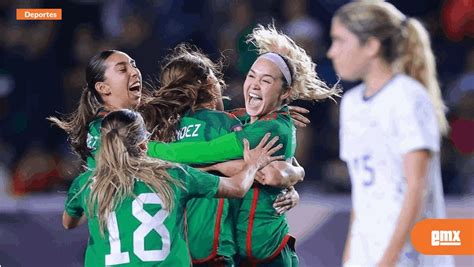 Vence México a Estados Unidos en Copa de Oro W El Mexicano