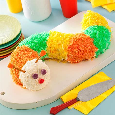 Caterpillar Cake Recipe Taste Of Home