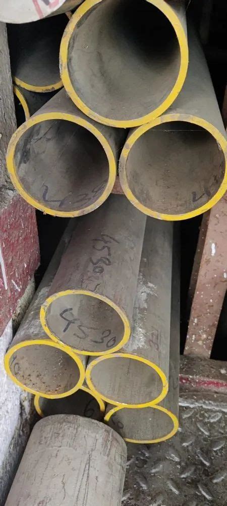 Inch Round Seamless Stainless Steel Pipe Material Grade Ss