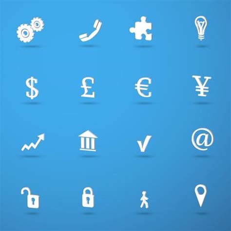 Business infographic icons set 459356 Vector Art at Vecteezy