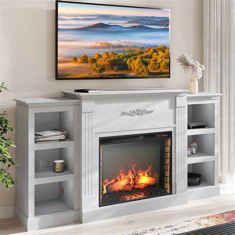 Amazon BOSSIN 43 Electric Fireplace With Mantel 23 Inch Electric