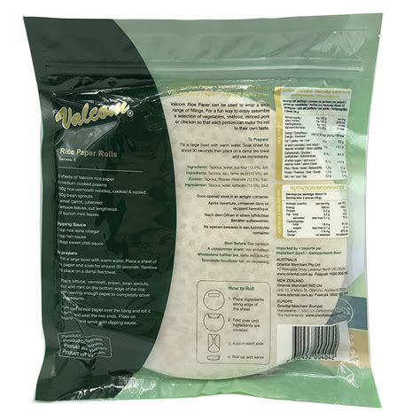 Valcom Vietnamese Rice Paper 250g 22cm Wanahong