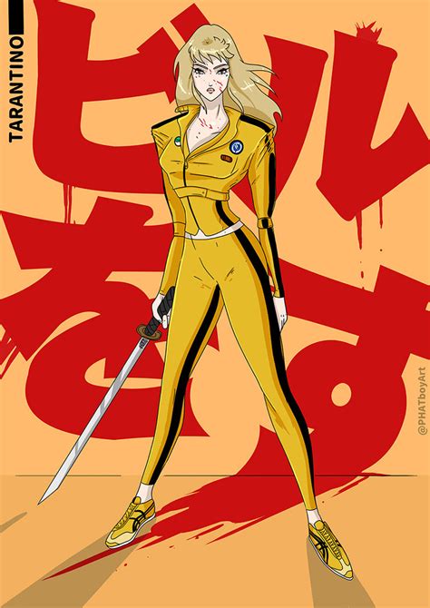 Kill Bill Anime poster by PHATboyArt on DeviantArt Savaşçı kadın