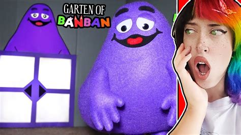 Il Grimace Maledetto Un Garten Of Banban Il Mostro Del Mc Donald S