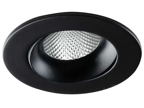 Eurofase Midway Light Black Led Round Recessed Light Eul