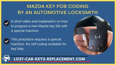 How To Program Mazda Keys Remotes All You Need To Know