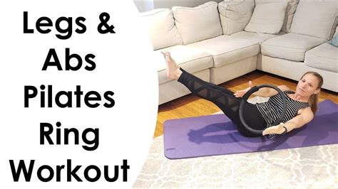 Legs And Abs Pilates Ring Workout Youtube