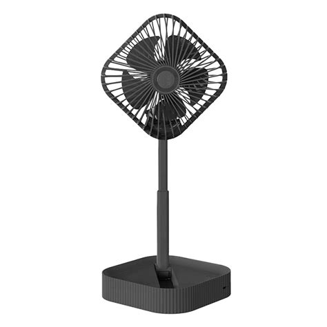 Harpi Desk Fans Small Quiet Portable Pedestal Fan Foldable Standing