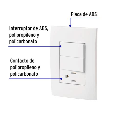 Placa Armada Contacto Y Interruptores L Nea Oslo Blanco Placas