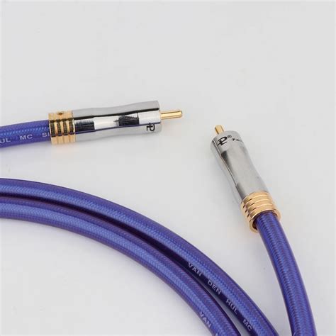 Digital Coaxial Audio Cable Rca Hifi Audio Cable Purple Audio