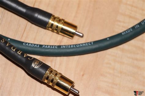 Cardas Parsec Interconnect Cables 1 Meter Rca Photo 4353192 Us