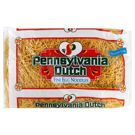 Pennsylvania Dutch Egg Noodles Fine 12 Oz 12 Pack Stockupexpress