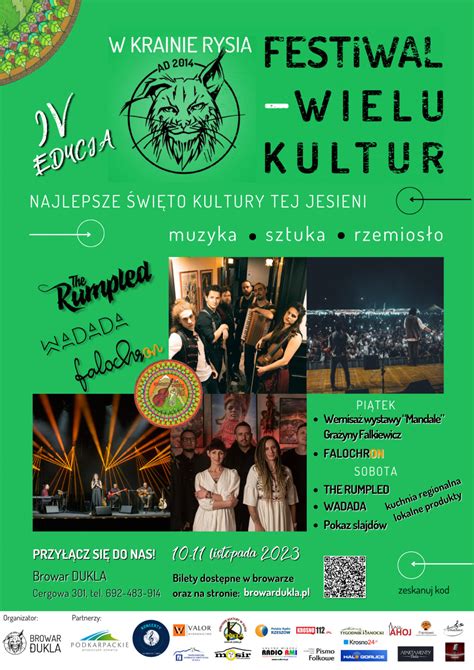 Festiwal Wielu Kultur W Krainie Rysia Koncerty W Browarze Dukla